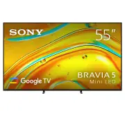 Sony 55" Bravia 5 4K HDR Mini LED TV (2025) K55XR50