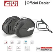 Pl4115 + Wl900 Givi Pair Hard Cases + Frames Kawasaki Vulcan S 650 2017