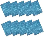 10pcs Water Grain Sticker DIY Plastic River Basing Stream Basing for Table Micro Landscape Decor