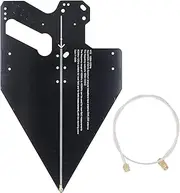 Log Periodic Antenna Wireless Direction Finding Antenna Wide Bandwidth 0.1 12GHz Passive Design for Communication Radio Reconnaissance PCB Material