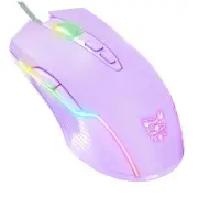 ONIKUMA PRO CW905 6400DPI Wired Gaming Mouse, Breathing LED Purple
