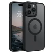 MagSafe Case For iPhone 13/14/15/16 Pro Max Shockproof Rugged Cover Black Slim