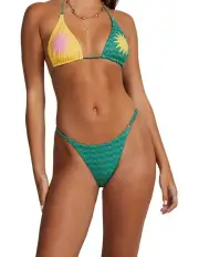 [RVCA] La Costa Skimpy Bikini Bottom in North Sea