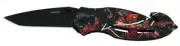 Wildfire Pocket Utility Rescue Knife, Moonshine Camo, Window Punch Cutter
