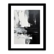 Abstract Framed Art Black Framed print Art Poster
