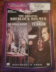 SHERLOCK HOLMES Spider Woman/Voice of Terror DVD New + Slipcase Basil Rathbone