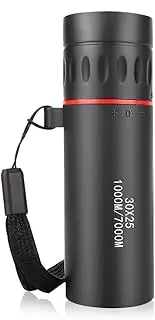 INTVN Mini 30 x 25 HD Optical Monocular Low Night Vision Portable Focus Telescope Zoom 10X Range for Travel Hunting