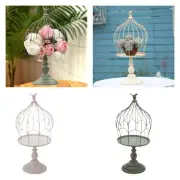 Iron Birdcage Flower Stand Plant Rack Climbing Frame Stable Plant Stand Flower