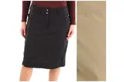 ExOfficio Outlier Skirt Meander Bend Travel Casual Outback Soft 2062-5124 - Light Khaki - 4