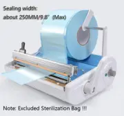 220V Medical Dental Sterilization Disinfection Bag 6 Gear Sealing Machine Sealer