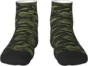 [JBYJBX] Camouflage Print Adult Socks Womens Mens Workout Thermal Cozy All-Season Gift Holiday Articles Use