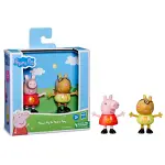 【孩之寶 HASBRO】粉紅豬小妹 佩佩豬 好朋友雙入公仔組 PEPPA&PEDRO