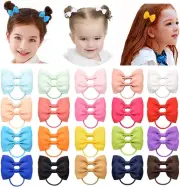 40 Pcs Baby Girl Hair Ties,2 Inch Proxima Direct Hair Bow Tiny Hair Bows with...