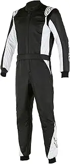 ALPINESTARS ATOM SUIT FIA - BLACK SILVER - 50