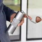 Manual Coffee Grinder with 38mm 5core/7core Burr 3 Bearings Portable Coffee Mill