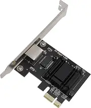 5Gbps PCIe Network Card, PCIe to RJ45 Ethernet Network Adapter, RJ45 LAN Adapter for Windows10/11 Linux Desktop PC