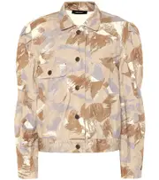 [Isabel Marant] Isabel Marant Itora cotton and linen jacket AU 6 beige