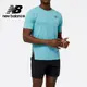 【New Balance】 NB ICEX 涼感透氣短袖上衣_男性_湖綠色_MT23281FAD