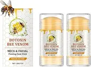 Bee Venom Firming Serum Stick, Firmglow Apis Venom Serum Stick, Wrinkles Magic Cream, Anti-Aging Face Cream, Natural Skin Firming for Body, Restore Skin Elasticity Natural Retinol (2PCS)