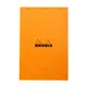 法國RHODIA 上掀式騎馬釘空白筆記本/ A4+/ Orange/ Plain