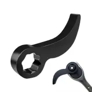Crowbar Adapter Head Tool Adjustable Angle Head Pry Bar Fits 3/8" Ratchet Wrench
