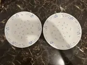 Corelle provincial blue set of 2 Dinner Plates