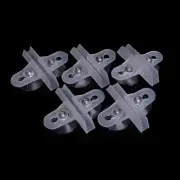 5 Pieces Aquarium Divider Clip with 1.2in Suction Cup Separating Plate Holder