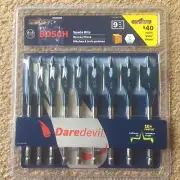 Bosch Daredevil 9 pc Spade Drill Bits Set