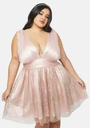 [Sugar Thrillz] Plus High Class Sass Tulle Dress