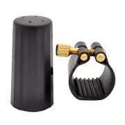 Alto Saxophone Mouthpiece & Leather Ligature Clip Sax Accessory