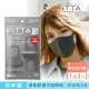 即期品【PITTA MASK】高密合可水洗口罩灰黑 3入(短效品)