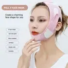 Face Slimming Strap Double Chin Reducer V Shaped Mask Chin Up Face Lifting