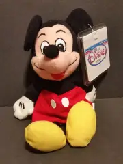 The Disney Store Bean Bag Plush Mickey Mouse