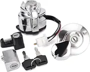 Ignition Key Switches for Shadow 400 for Steed 400 VT600 VT250 for Magna 250 VT 600 Fuel Gas Cap Ignition Switch Seat Lock Ignition Barrel Key Switch