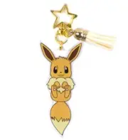 Pokemon Eevee Double Sided Acrylic keychain 3" New