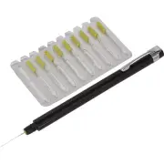 Aluminium Wet Paint Dirt Removal Pen with Pack of Replacement Needles - Case