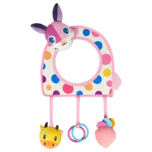 【JoyNa】寶寶哈哈鏡 安全座椅玩具 安撫玩具(安撫玩具.哈哈鏡)