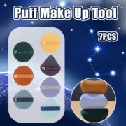 7X Cosmetic Dry/Wet Puffs Powder Puff Make Up Tool Triangle Cotton Sponge Large