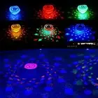 Fish Style Floating Swimming Pool Lights Underwater LED Disco Light Waterproof