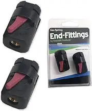 Hatchlift Products Ball Stud with Nylon Nuts - Replacement End Fitting for Socket Gas Springs - Easy Disconnect & Reconnect - Extends Gas Spring Life - Off-Season Storage, 10mm Quick Release - 2 pcs