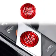 For BMW 4 Series M4 G22 G82 G83 Real Carbon Fiber One-touch Start Button Trim (for: BMW)