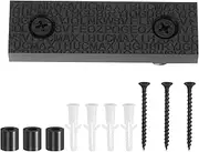 uxcell Floating House Number, 8 Inch Black Modern Address Number ABS Digital Dash with Mounting Hardware for House, Door, Farm House, Street