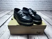 Dr. Martens Adreian Bex, Black Smooth, Loafers