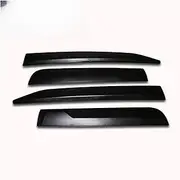 Car Accessories ABS Injection Black Side Molding Body Kits Trim Compatible for Toyota Hilux Revo Rocco 2016-2019 2020 2021 SR5(Black)