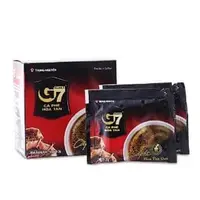 在飛比找PChome商店街優惠-越南G7 即溶黑咖啡 x 6盒(2g*15包/盒) ~香醇濃