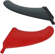 2pcs Detachable Paddle Board Fins for Rubber Surfboard Tail Fins Fit for Inflatable Boards