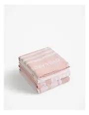 [Country Road] Aeri Australian Cotton Tea Towel Pack of 3 in Rose