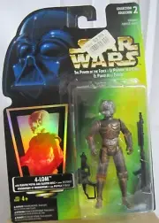 Star Wars 4-LOM The Power of the Force figure MOC