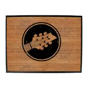 Guitar Circle Music - Funny Novelty Doormat Man Cave Floor mat