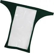 Perfk Mobility Scooter Control Panel Cover Rainproof Dustproof Foldable Portable, Dark Green